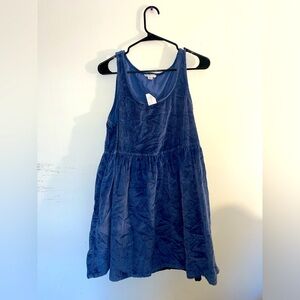 Blue Corduroy American Eagle Dress (with pockets)
